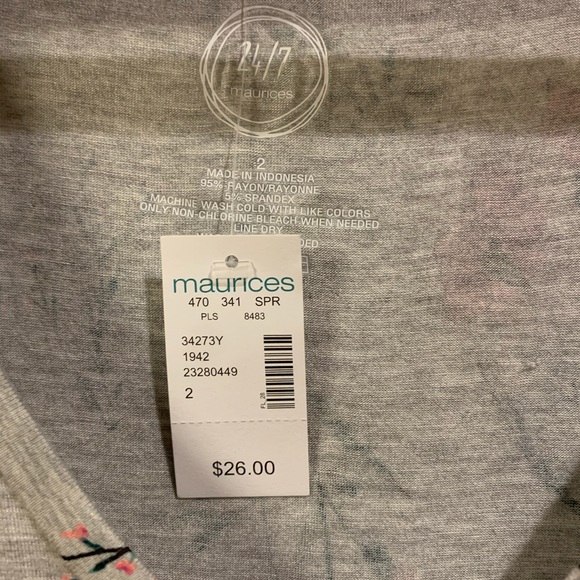 🎉FINAL PRICE🎉 🆕 Maurice’s 24/7 plus size tunic - Picture 4 of 5